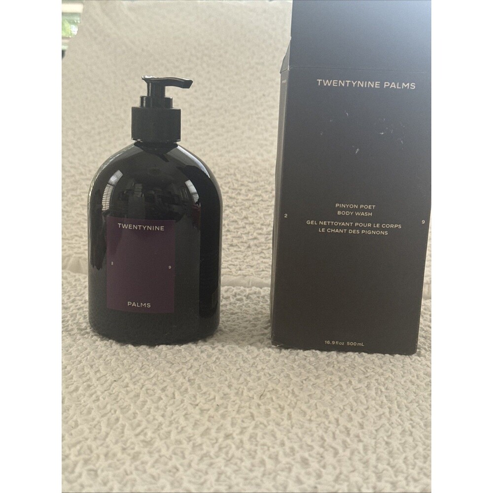 Twentynine Palms Pinyon Poet Body Wash 16.9 fl oz  NIB MSRP $47